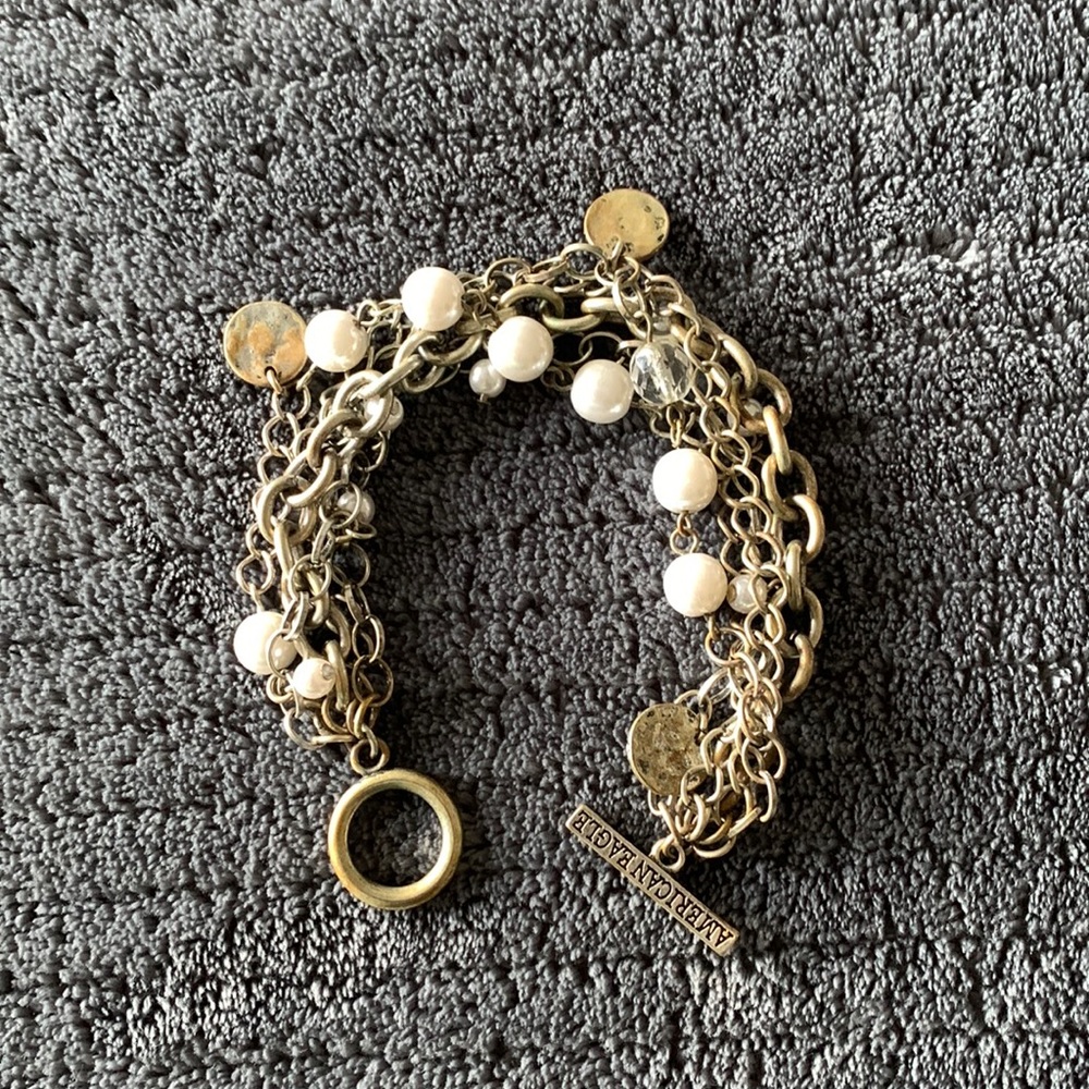 American Eagle Multi chain Bracelet